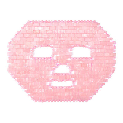 Rožinio kvarco nefrito akių kaukė Veido masažuoklis voleliu guašo grandiklis Natūralaus akmens nefrito volelis guašos lenta veido kaukė veido masažuoklis