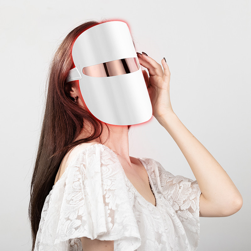 2022 Legnépszerűbb termék Beauty Light Therapy Mask 3 színű maszk Manual Touch Anti-Aging Spa Essence importált foton bőr női