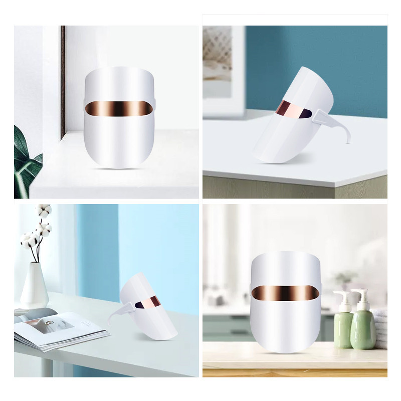 2022 Legnépszerűbb termék Beauty Light Therapy Mask 3 színű maszk Manual Touch Anti-Aging Spa Essence importált foton bőr női