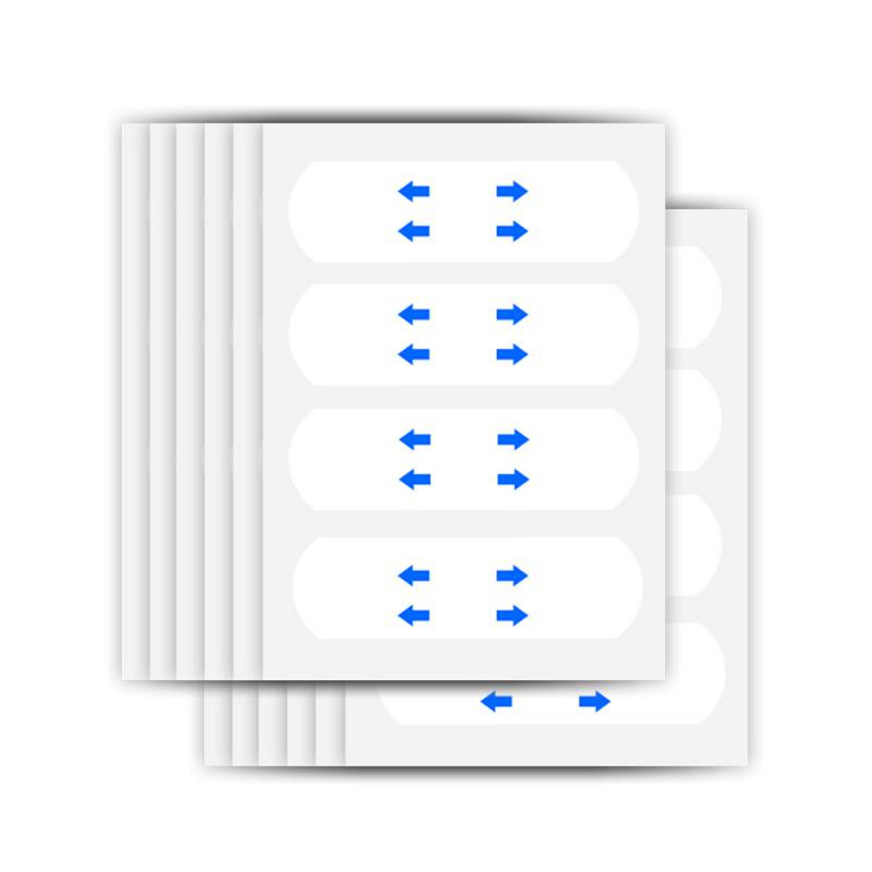 Új 40db/szett láthatatlan vékony arcmatricák vonal ráncok megereszkedő V-alakú arcemelő szalag arc emelő eszközök gyors állragasztó