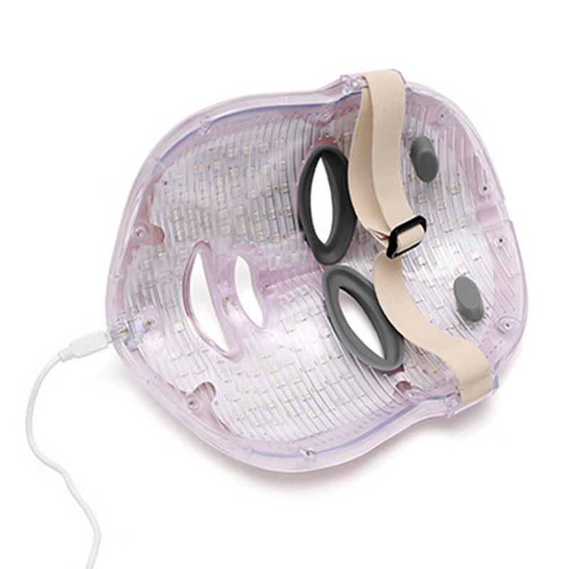 Mască facială cu lumină LED în 7 culori Mască LED pentru întinerirea pielii Fototerapie Îngrijirea feței Frumusețe Anti acnee Albire Mască pentru îndepărtarea ridurilor