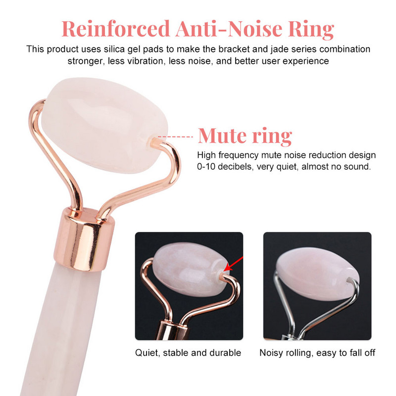 Guasha Fața Masaj pentru Fața Jad Roller Masaj Natural Gua Sha Scraper Unelte de frumusețe Facial Roller Jade Microniddle Massager