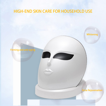 Μηχανή θεραπείας φωτός Led Photon / Ανόρθωση δέρματος προσώπου Σύσφιξη Lift PDT Μάσκα Led Light Therapy Mask με λαιμό