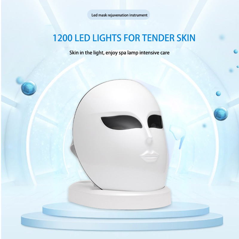 Led Photon fényterápiás gép / Arcbőrfiatalító Firming Lift PDT Led Mask Fényterápiás maszk nyakkal