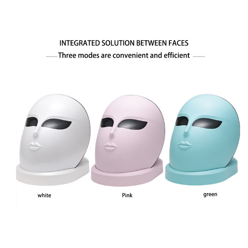 Led Photon fényterápiás gép / Arcbőrfiatalító Firming Lift PDT Led Mask Fényterápiás maszk nyakkal