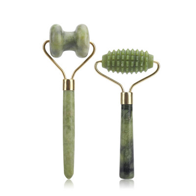 2 vnt Xiuyu Jade volelių rinkinys Priemonės, skirtos senėjimui stabdantis lieknėjimas, stangrinamasis, atjauninamas, pašalinamas raukšles, akių paburkimas, veido volelis.