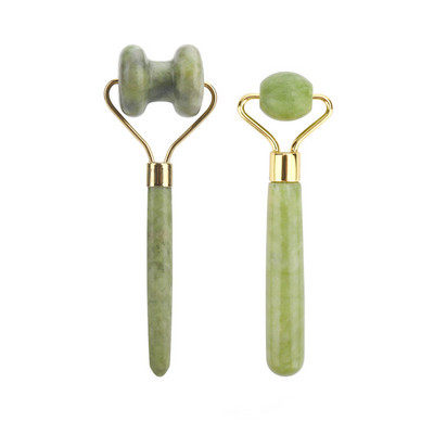 2 vnt Xiuyu Jade volelių rinkinys Priemonės, skirtos senėjimui stabdantis lieknėjimas, stangrinamasis, atjauninamas, pašalinamas raukšles, akių paburkimas, veido volelis.