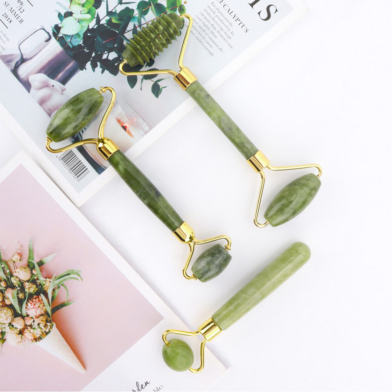 2 vnt Xiuyu Jade volelių rinkinys Priemonės, skirtos senėjimui stabdantis lieknėjimas, stangrinamasis, atjauninamas, pašalinamas raukšles, akių paburkimas, veido volelis.