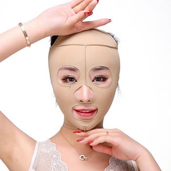 Thin face Tools Health Care Massage Full Face Lift Mask Αδυνατιστικό Μασάζ προσώπου Επίδεσμος S/M/L/XL Lift-up Chin V Face Shaper