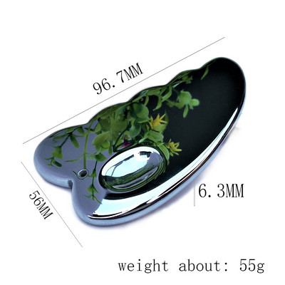 Masaža lica Valjak od žada Guasha strugač Masažer prirodnim terahercnim energetskim kamenom Oči Lice Vrat Tanko podizanje Opuštanje Alati za mršavljenje