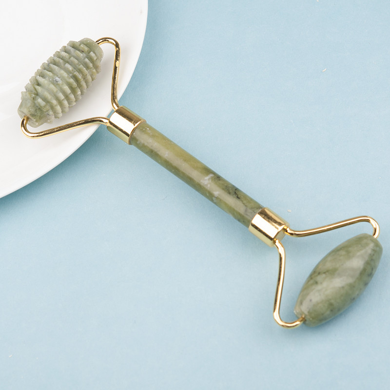 Face Lift karcsúsító öregedésgátló ráncok Jade roller Gua Sha kaparó masszázs eszköz Bőrápoló test Guasha méregtelenítő arcmasszírozó