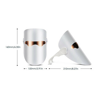 Μάσκα προσώπου LED Beauty Skin Rejuvenation Photon Masque LED Facial Mask Therapy Anti Wrinkle Acne Tighten Skin Care Tool