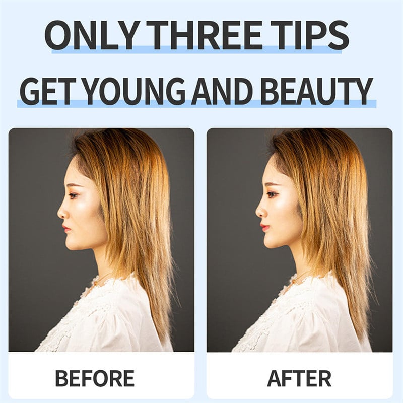 Reguliuojama veido pakėlimo juosta nematomo dizaino plaukų segtukas suglebusi oda pašalina smulkias raukšleles Plaukų segtukas Veidą smakrą pakeliantis makiažo įrankis