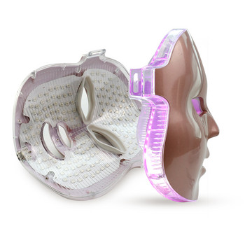 Μάσκα προσώπου LED 7 χρωμάτων Αναζωογόνηση δέρματος Αντιρυτιδική ακμή φωτονοθεραπεία Εργαλεία σαλόνι επιδιόρθωση αλλεργιών δέρματος Dropshipping