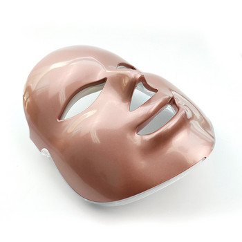 7 цвята LED маска за лице Подмладяване на кожата Против бръчки Акне Фотонна терапия Салон Инструменти Възстановяване на кожни алергии Dropshipping