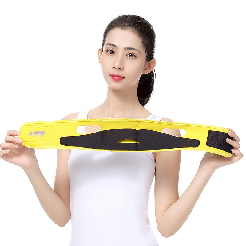 Zavoj za mršavljenje u 3 boje Zatezanje lica zatezanje duple brade Maseter Elastični zavoj V Maska za lice Zavoj za spavanje Alat za njegu kože lica