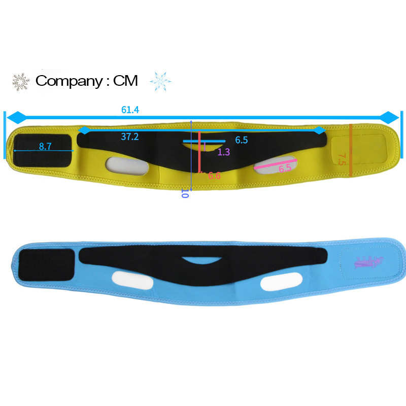 Zavoj za mršavljenje u 3 boje Zatezanje lica zatezanje duple brade Maseter Elastični zavoj V Maska za lice Zavoj za spavanje Alat za njegu kože lica