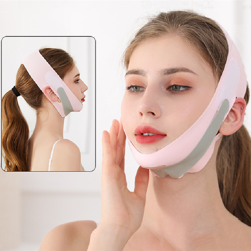 1PC Ženska maska za mršavljenje V linija lica Pojas Brada Obrazi Slim Lift Up Traka protiv bora Zavoj Alati za uljepšavanje lica