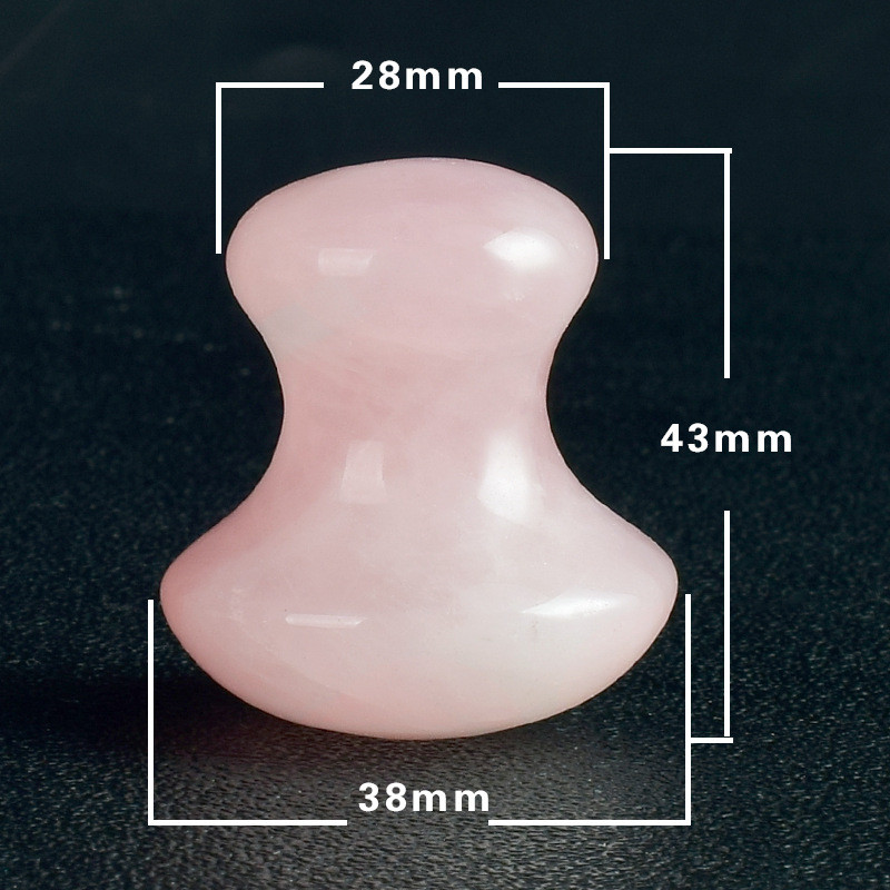 Alati za podizanje lica Valjak od žada Lice Ruke Valjak za masažu Vrat Lice Tijelo SPA Masažni valjak od roze kvarca