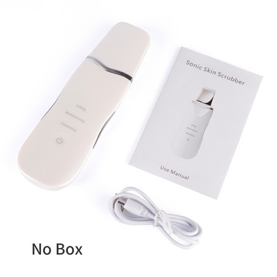 Spatulă de față cu ultrasunete Scrubber pentru piele Masaj cu vibrații de înaltă frecvență Lifting facial Îndepărtarea punctelor negre Deep Peeling Cleaner