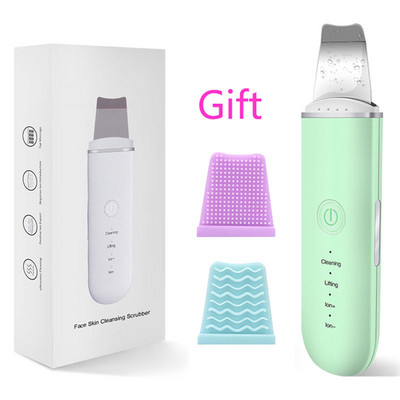 Ultrahangos bőrradír mély arctisztító gép peeling lapát arc pórustisztító arcbőrradír lifting gép