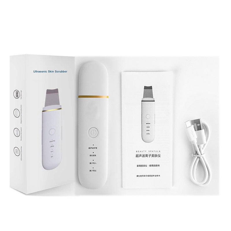 Ultrahangos bőrradír mély arctisztító gép peeling lapát arc pórustisztító arcbőrradír lifting gép