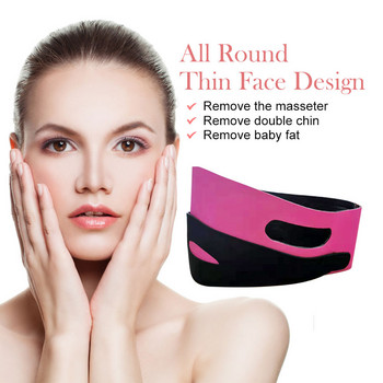 Elastic Face Slimer Slimming Bandage Face Slimming Strap Cheek Lift Chin Slim V Line Shaper Belt Facial Anti Wrinkle Beauty Tool Инструмент за красота