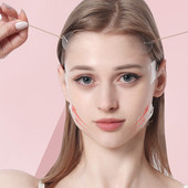 Invisible Face Matricák Neck Eye Lifter matrica Öregedésgátló tapasz Arc karcsúsító szalag Ránctalanító matrica Új Face Lift Tape