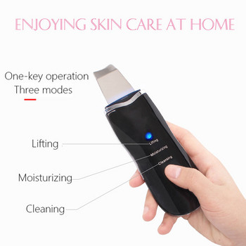 Ултразвуков препарат за почистване на кожата Face Scrubber EMS Lifting Machine Peeling Exfoliante Ion Facial Remover Blackheads Beauty Device