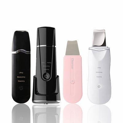 Ултразвуков препарат за почистване на кожата Face Scrubber EMS Lifting Machine Peeling Exfoliante Ion Facial Remover Blackheads Beauty Device