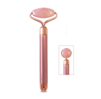 24k Beauty Bar elektronikus arcápoló Jade görgős vibráló masszírozó arc lifting öregedésgátló arcokhoz bőrfeszesítő ápológép