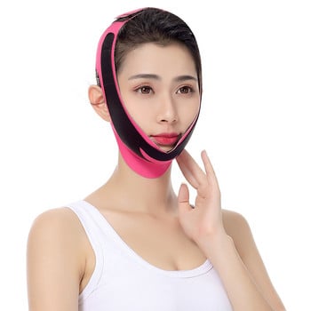 1PC Еластична превръзка за отслабване на лицето Дамска V-линия Face Shaper Chin Cheek Lift Up Belt Каишка за лице против бръчки Инструмент за грижа за кожата на лицето