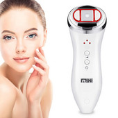 Ultrahangos Mini HIFU RF emelőgép Heat Up Beauty Device hordozható arcmasszírozó arcra szem nyak test bőrápoló termék