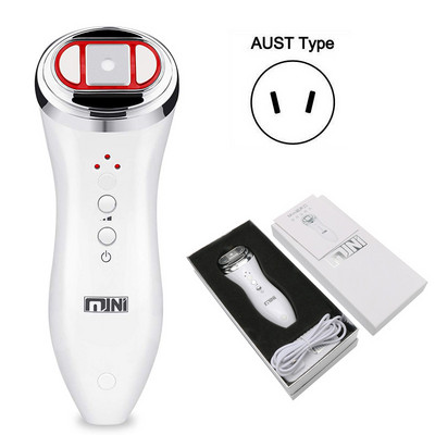 Ultrahangos Mini HIFU RF emelőgép Heat Up Beauty Device hordozható arcmasszírozó arcra szem nyak test bőrápoló termék