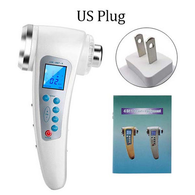 Ултразвуков галванично-йонен масажор за почистване на порите на кожата 7 LED Photon Skin Lift Подмладяване Грижа за лицето против бръчки Уреди за красота