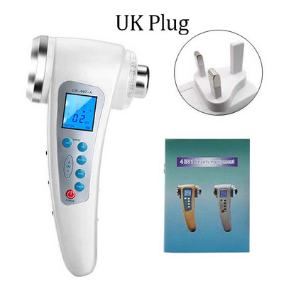 Ултразвуков галванично-йонен масажор за почистване на порите на кожата 7 LED Photon Skin Lift Подмладяване Грижа за лицето против бръчки Уреди за красота