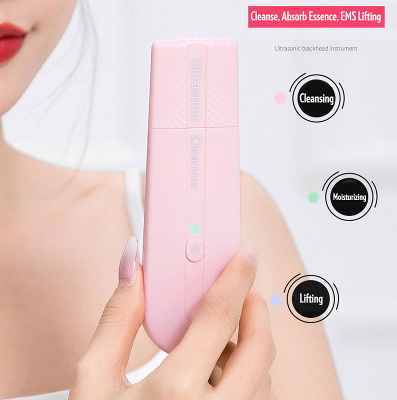Ultrazvučni čistač kože Sredstvo za uklanjanje mitesera Masažeri za lice Lopata za pore Stroj za podizanje uređaja za kućnu upotrebu Instrument za uljepšavanje