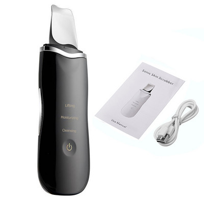 Beauty Star ultrahangos bőrradír tisztító arctisztító akne eltávolítás galvanikus arcfürdő ultrahangos peeling Clean Tone lifting