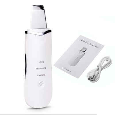 Beauty Star ultrahangos bőrradír tisztító arctisztító akne eltávolítás galvanikus arcfürdő ultrahangos peeling Clean Tone lifting