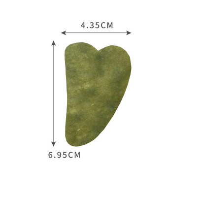 Green Pink Jade Roller Masager For Veido Natūralus akmuo Lieknėja Lift Masažas Veido Priemonės Smakro Kaklo Grožio Odos Priežiūros Įrankiai