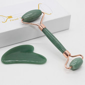 AAA Nature Dong Ling Jade Roller Gua Sha SPA Masszázs Face Lift Bőrápoló Beauty Tools Body Guache Relax & Facial Scraping GUASHA
