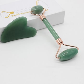 AAA Nature Dong Ling Jade Roller Gua Sha SPA Μασάζ Face Lift Skincare Beauty Tools Body Guache Relax & Face Scraping GUASHA