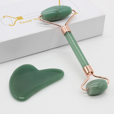AAA Nature Dong Ling Jade Roller Gua Sha SPA Masszázs Face Lift Bőrápoló Beauty Tools Body Guache Relax & Facial Scraping GUASHA