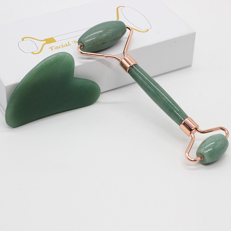 AAA Nature Dong Ling Jade Roller Gua Sha SPA Masszázs Face Lift Bőrápoló Beauty Tools Body Guache Relax & Facial Scraping GUASHA