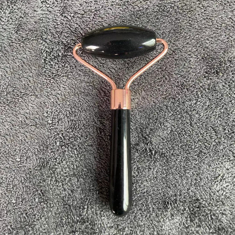 Rose Crystal Face Lift Massager Crystal Roller Facial Massage Relaxation Jade Roller Stone Natural Rose Quartz Beauty Alat za kožu