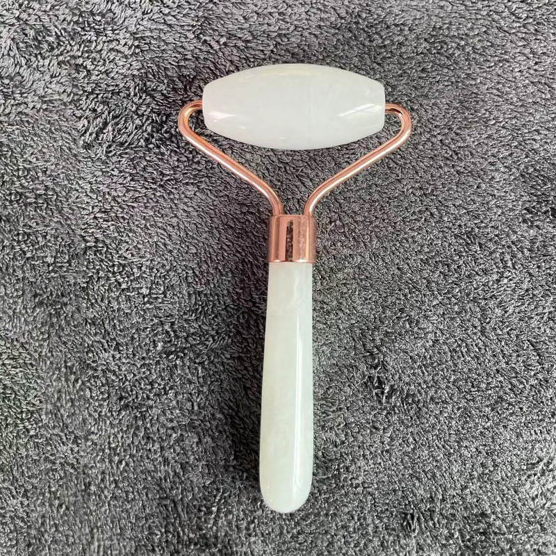 Rose Crystal Face Lift Massager Crystal Roller Facial Massage Relaxation Jade Roller Stone Natural Rose Quartz Beauty Alat za kožu