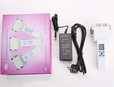 Crioterapie cu ultrasunete Hot Cold Hammer Limfatic Face Lifting Masaj Ultrasunete Întinerirea pielii Îngrijire de frumusețe corporală facială