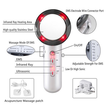 Ultrasound Cavitation EMS Body Slimming Massager Weight Loss Lipo Anticellulite Fat Burner Galvanic Infrared Ultrasonic Therapy