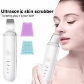 Ultrahangos bőrradír vibrációs arc spatula mitesszer eltávolító arcradír lapát Clean Skin Care peeling arc lifting eszköz