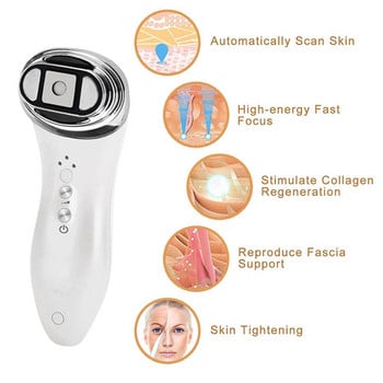 Υψηλής συχνότητας Mini HiFu Ultrasonic Bipolar RF Radio Lifting Face Skin Care Massager Mini Hifu Αντιρυτιδική συσκευή σύσφιξης